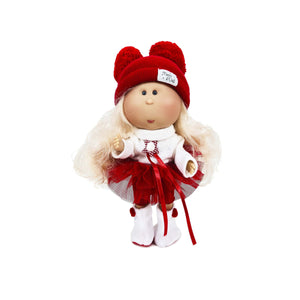 Mia Blonde Christmas Doll cottonplanet.ie