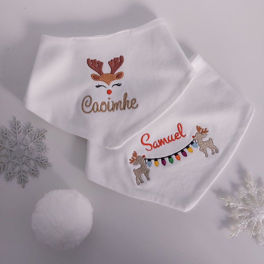 Christmas Bibs cottonplanet.ie