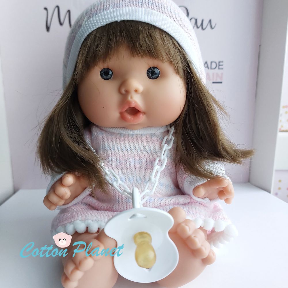 Handmade Doll in a Knitted Dress by Marina & Pau | Cotton Planet