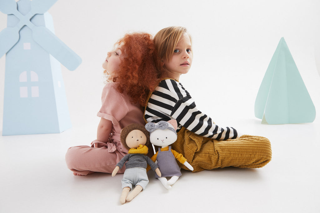 Children with soft toys cottonplanet.ie