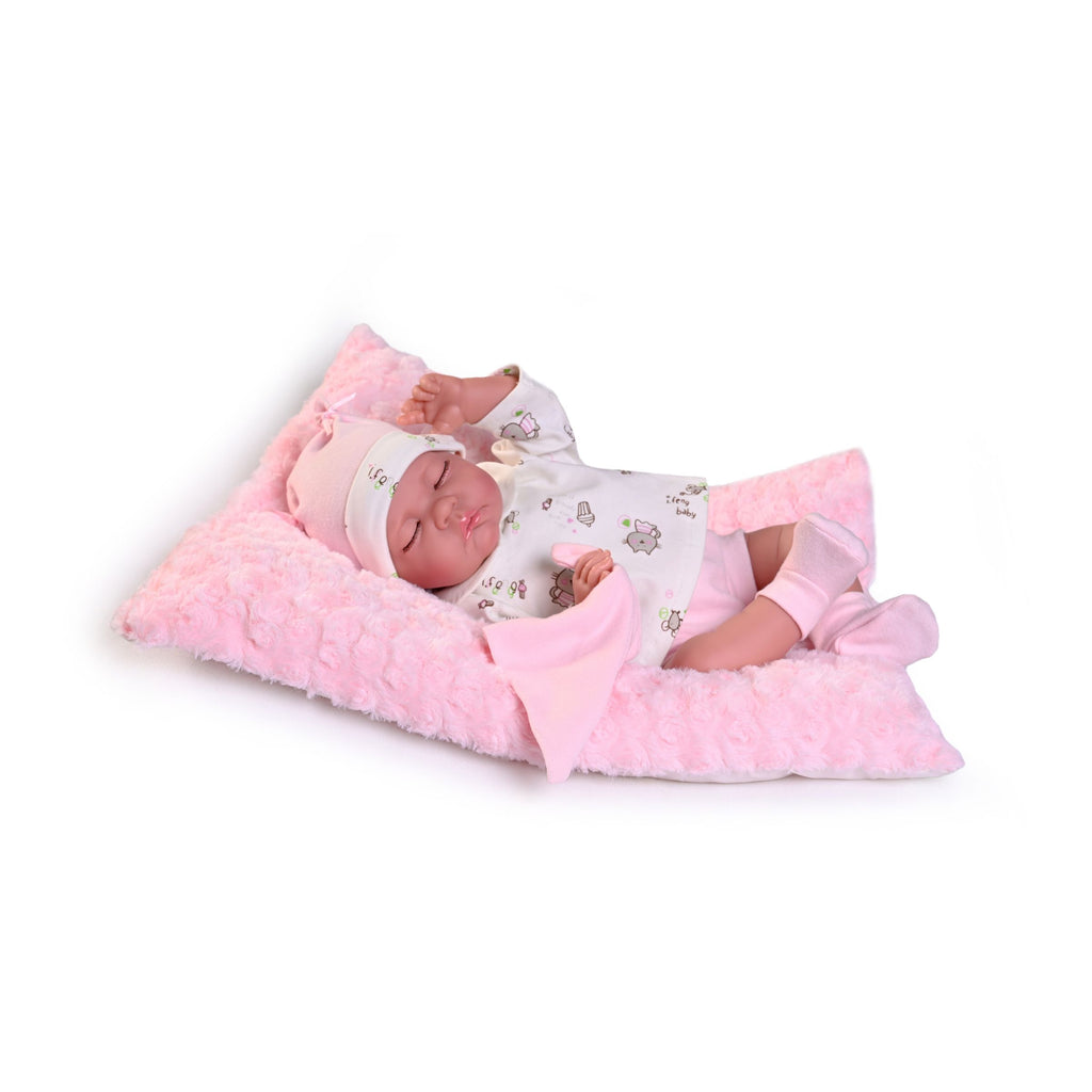 Newborn Doll Sleeping on a Pillow by Antonio Juan | Cotton Planet