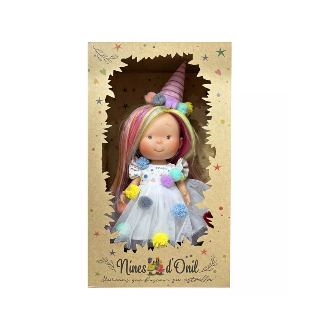 Pippa in a Rainbow Dress by Nines d’Onil  | Cotton Planet