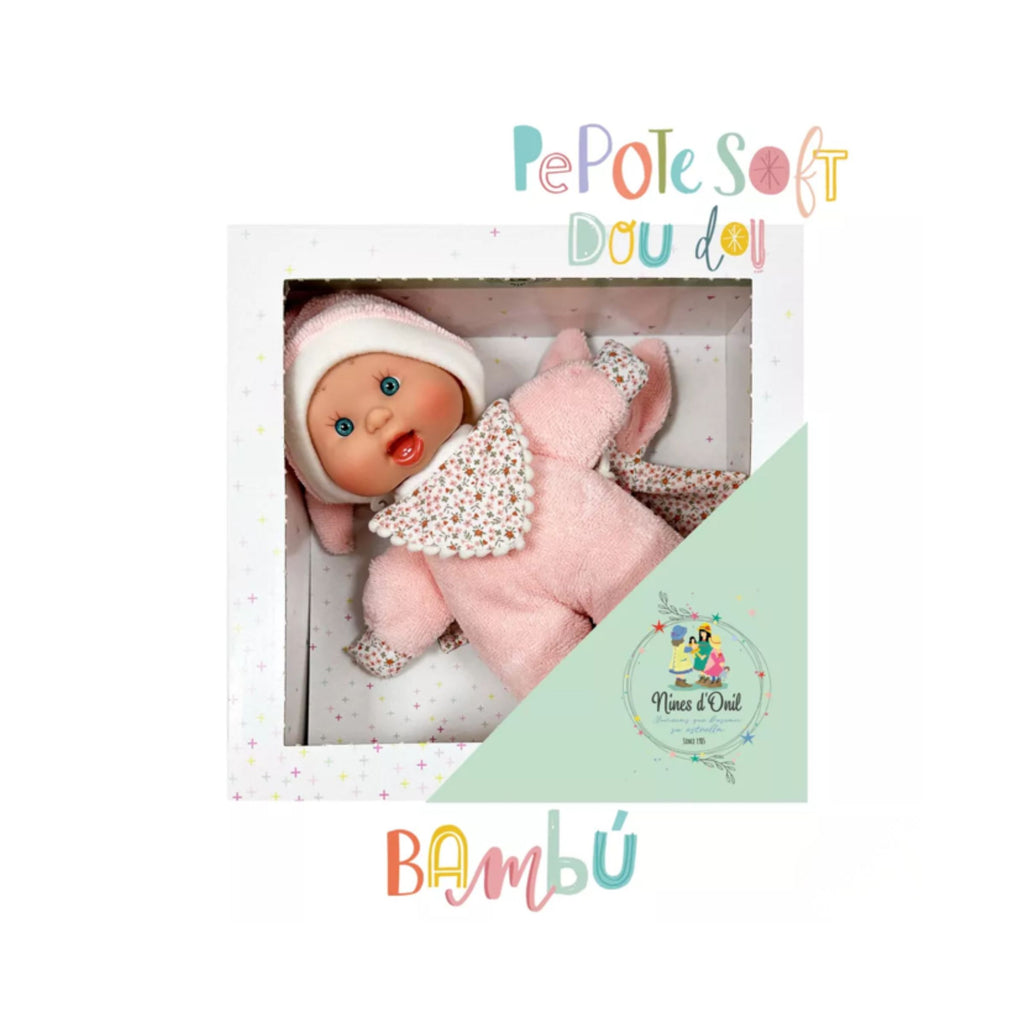 Soft Pepote Bambu Pink Doll by Nines d’Onil | Cotton Planet