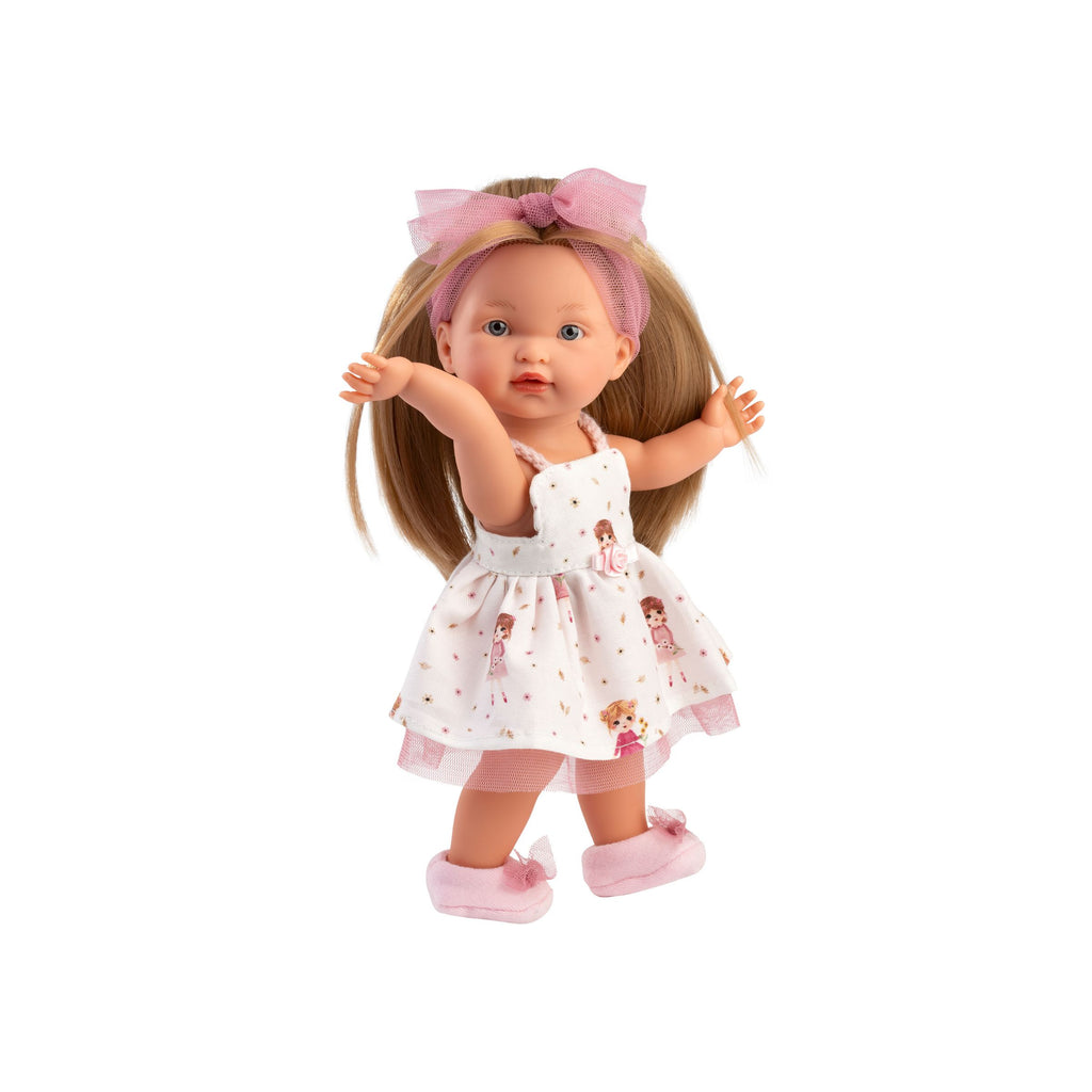 Valeria Doll in a Dress by Llorens | Cotton Planet