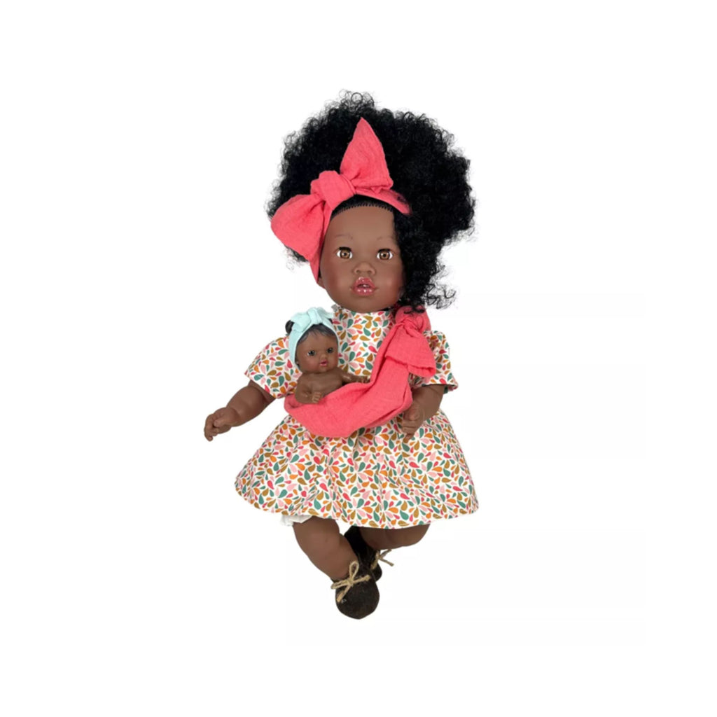 Alika Mom Doll with Baby by Nines d’Onil | Cotton Planet