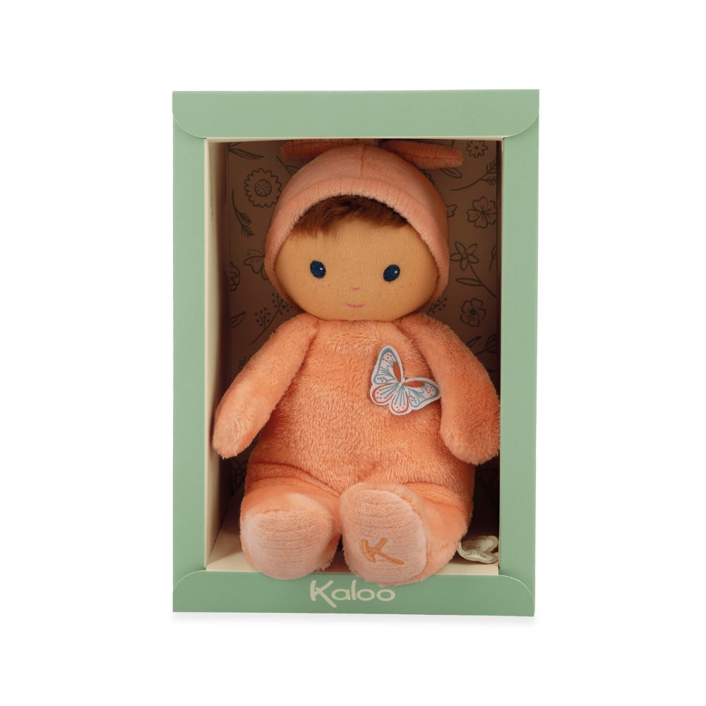 Soft Doll - Zinnia Peach Doll by Kaloo | Cotton Planet