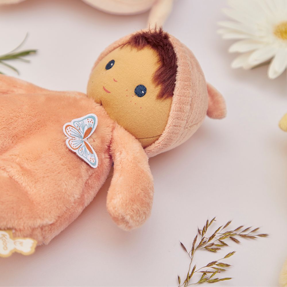 Soft Doll - Zinnia Peach Doll by Kaloo | Cotton Planet