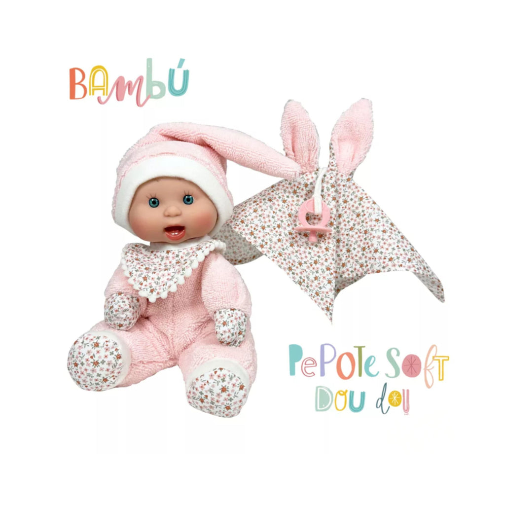 Soft Pepote Bambu Pink Doll by Nines d’Onil | Cotton Planet