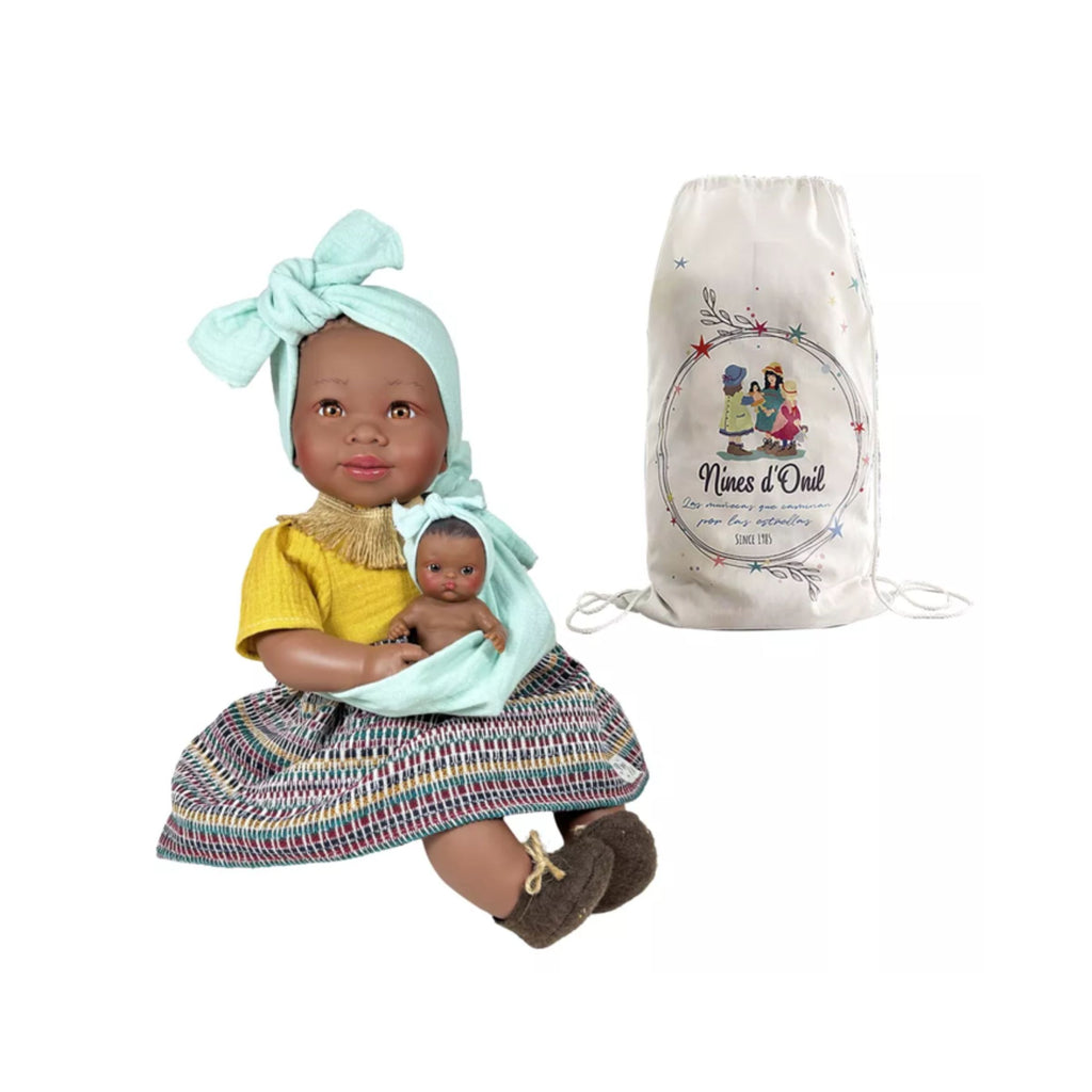 Maria Mom Doll with Baby by Nines d’Onil | Cotton Planet