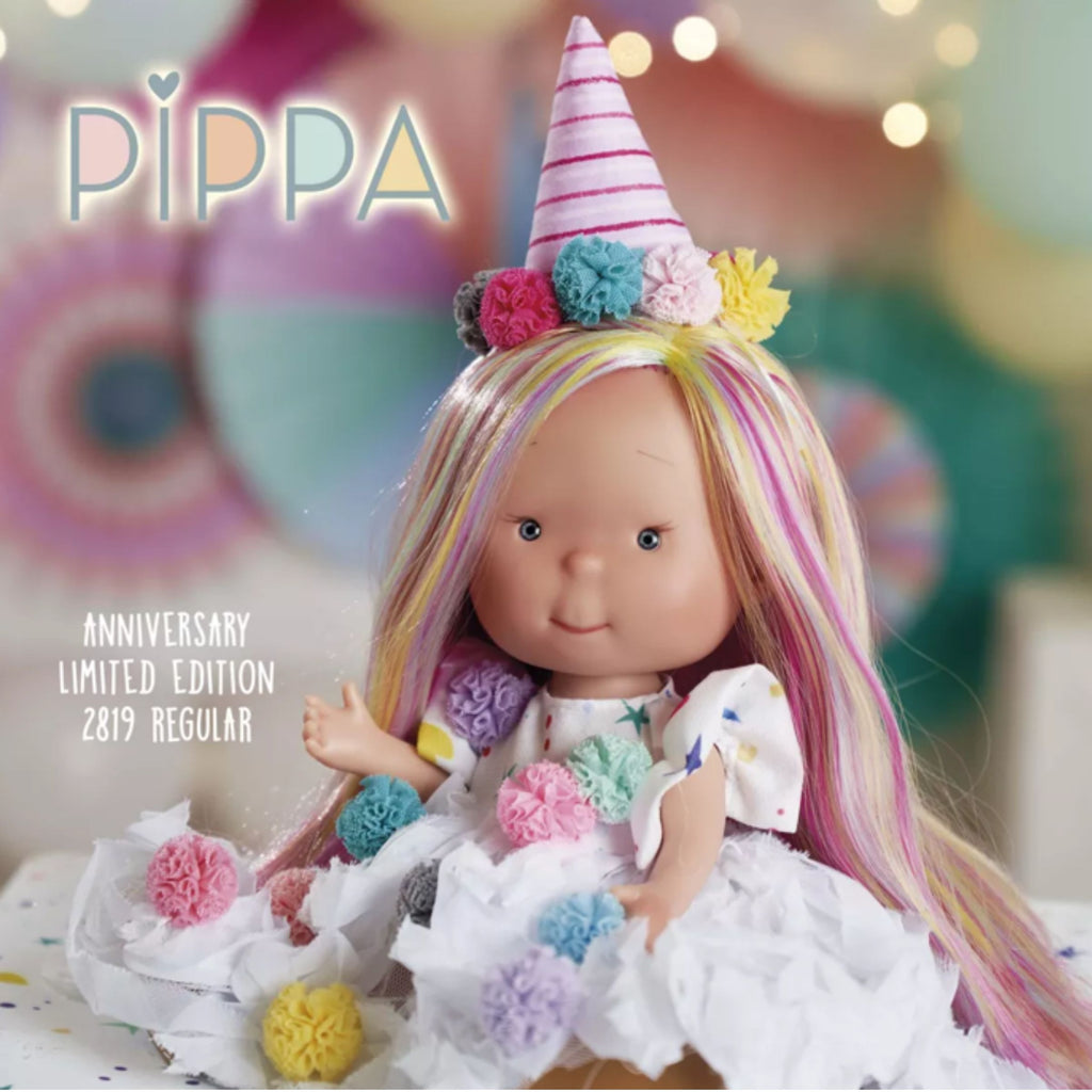 Pippa in a Rainbow Dress by Nines d’Onil  | Cotton Planet