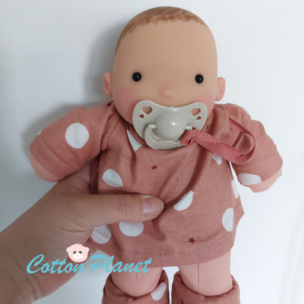 Organic Soft Doll in Peach by Antonio Juan | Cotton Planet