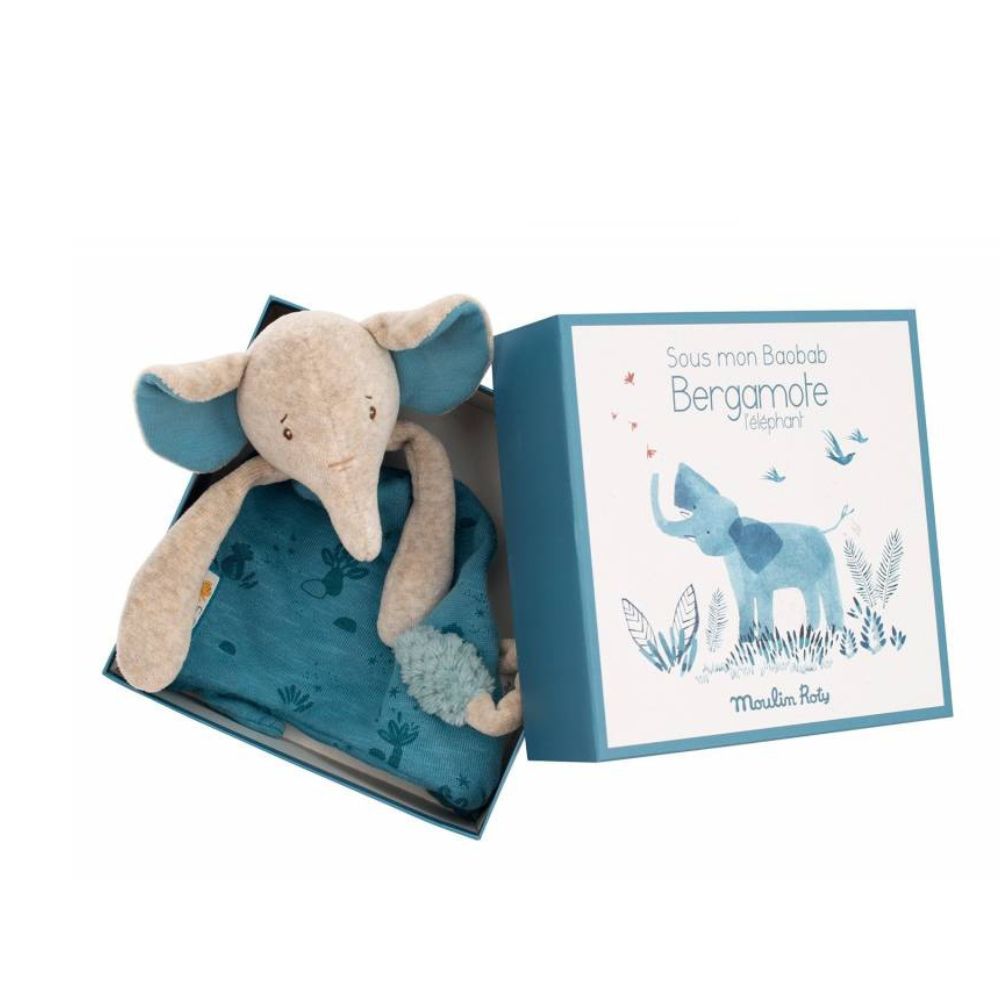 Elephant Baby Comforter cottonplanet.ie