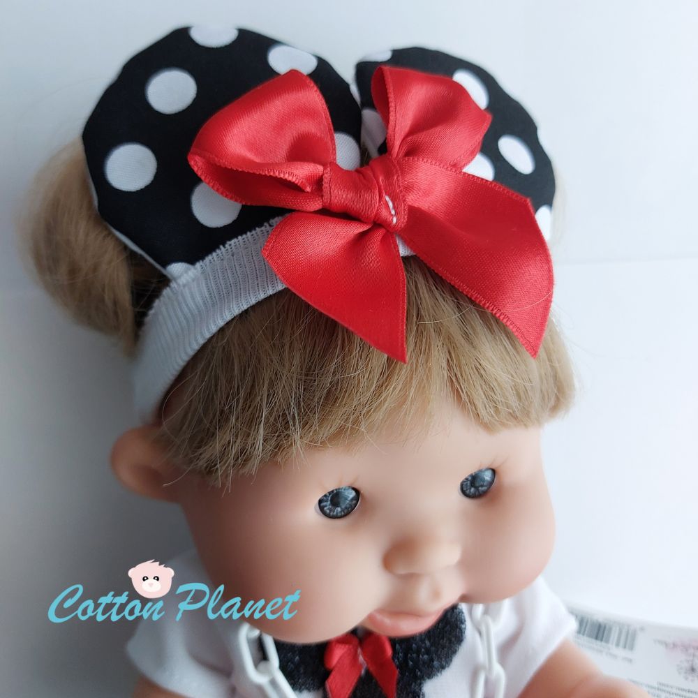 Handmade Disney Doll in a Minnie Dress by Marina & Pau | Cotton Planet