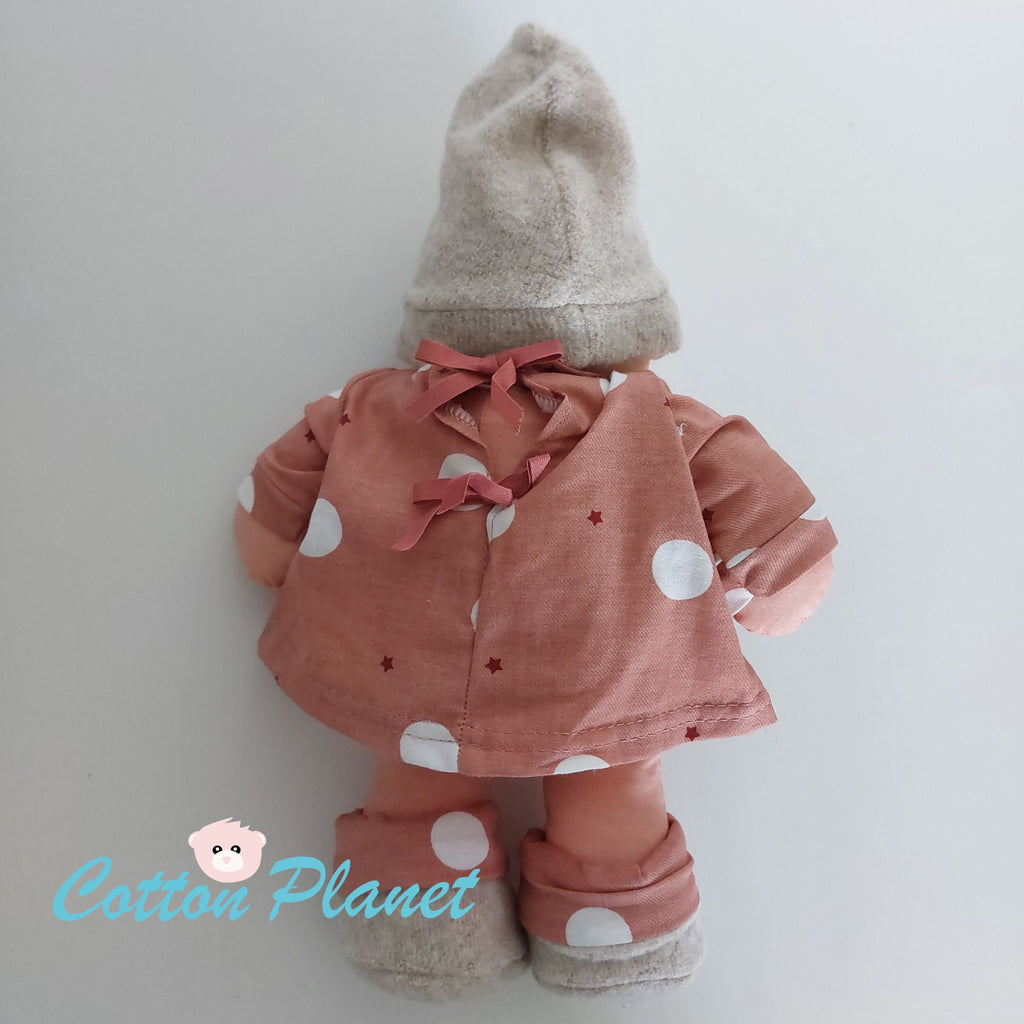 Organic Soft Doll in Peach by Antonio Juan | Cotton Planet
