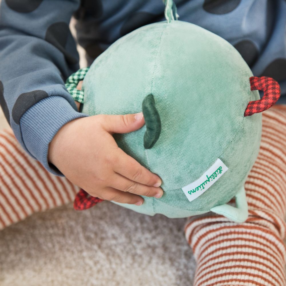 Green Soft Activity Ball by Lilliputiens | Cotton Planet
