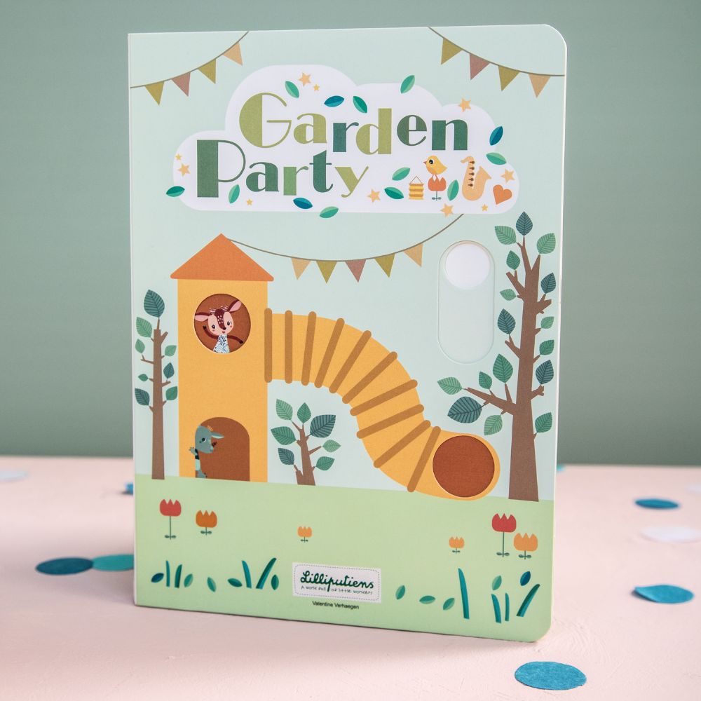 Garden Party Pop-up Book by Lilliputiens | Cotton Planet