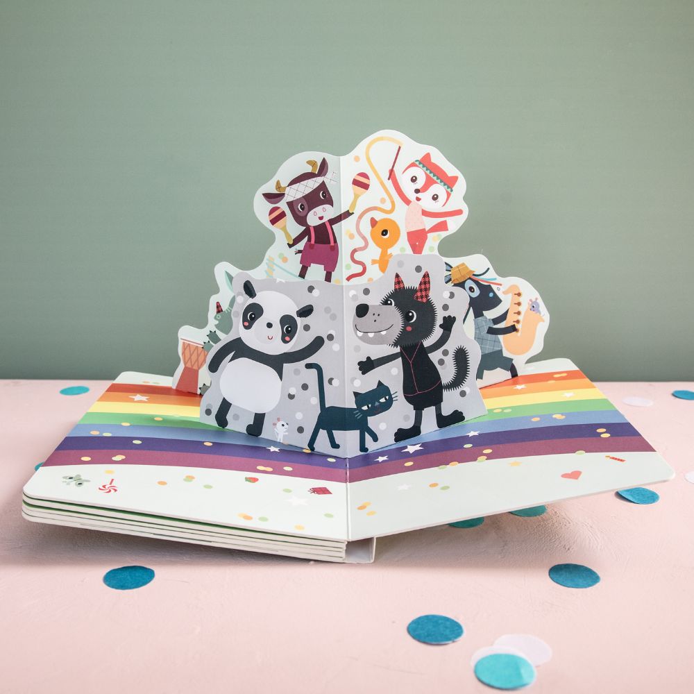 Garden Party Pop-up Book by Lilliputiens | Cotton Planet