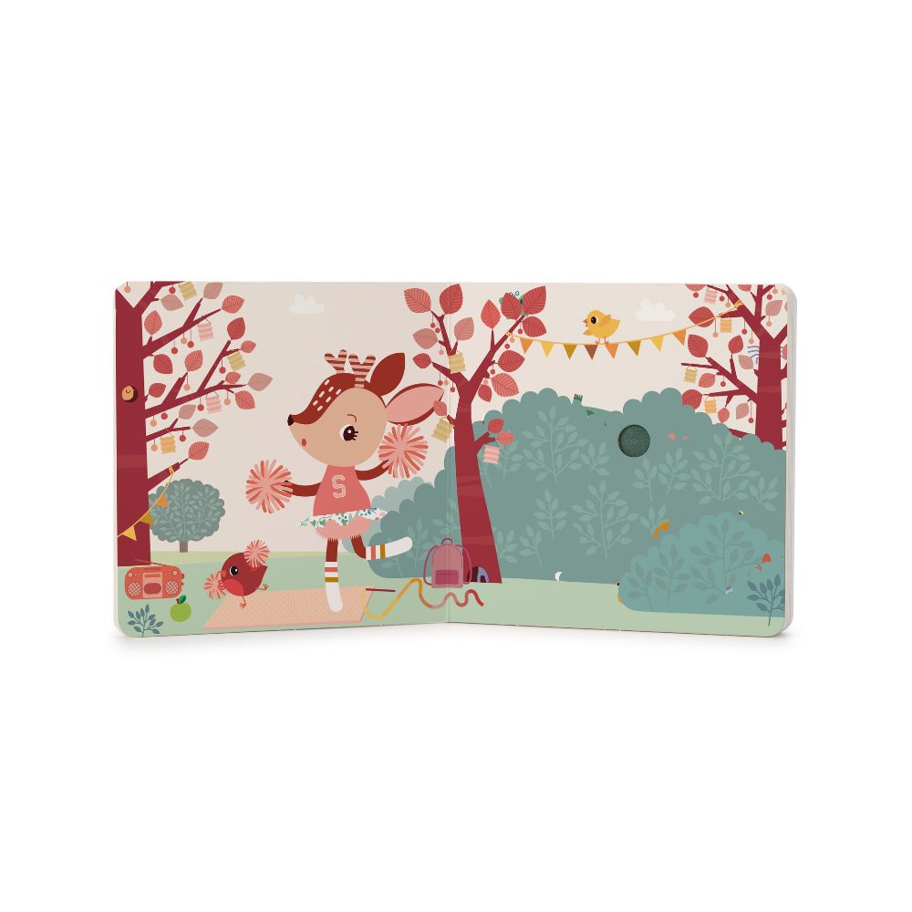 Touch and Sound Book 'Happy Forest' by Lilliputiens | Cotton Planet