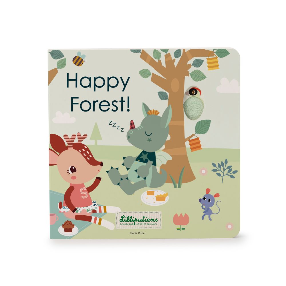 Touch and Sound Book 'Happy Forest' by Lilliputiens | Cotton Planet