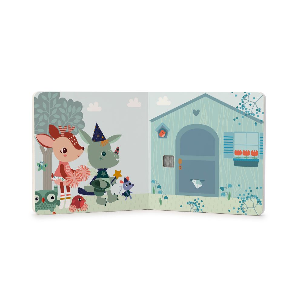 Touch and Sound Book 'Happy Forest' by Lilliputiens | Cotton Planet