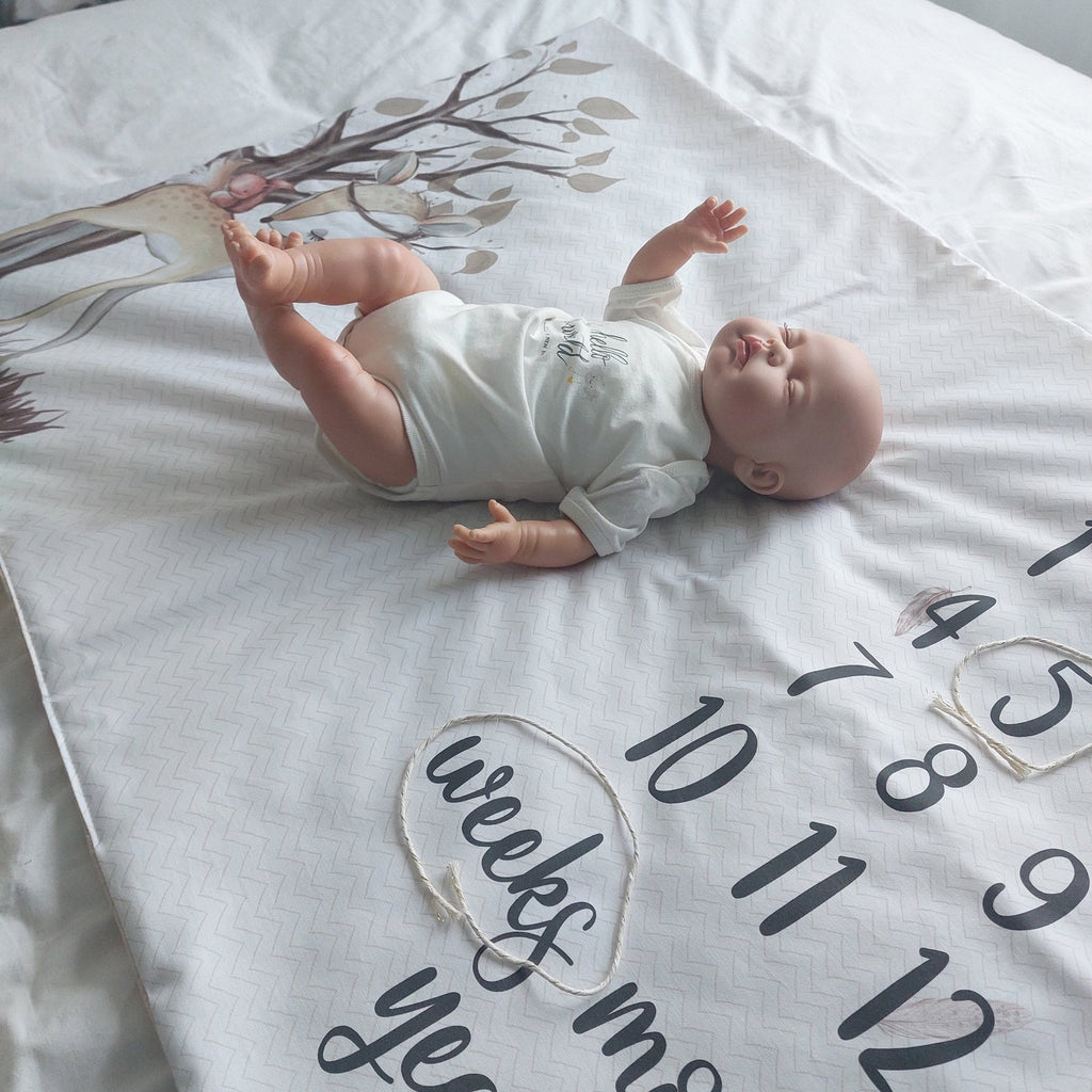 Baby Milestone Blanket - Boho