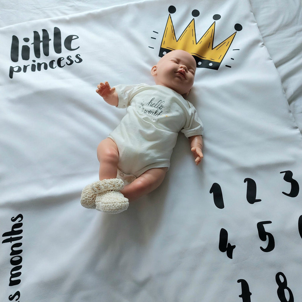 Baby Milestone Blanket - Little Princess
