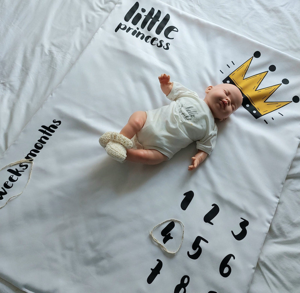 Baby Milestone Blanket - Little Princess