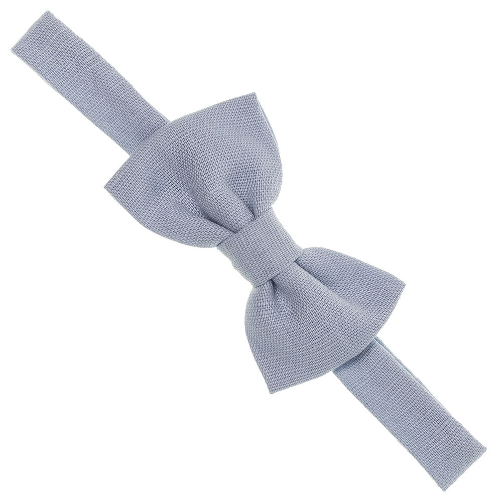 Baby & Toddler Linen Bow Tie in Light Blue