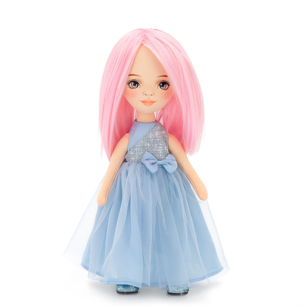 doll in a blue dress cottonplanet.ie