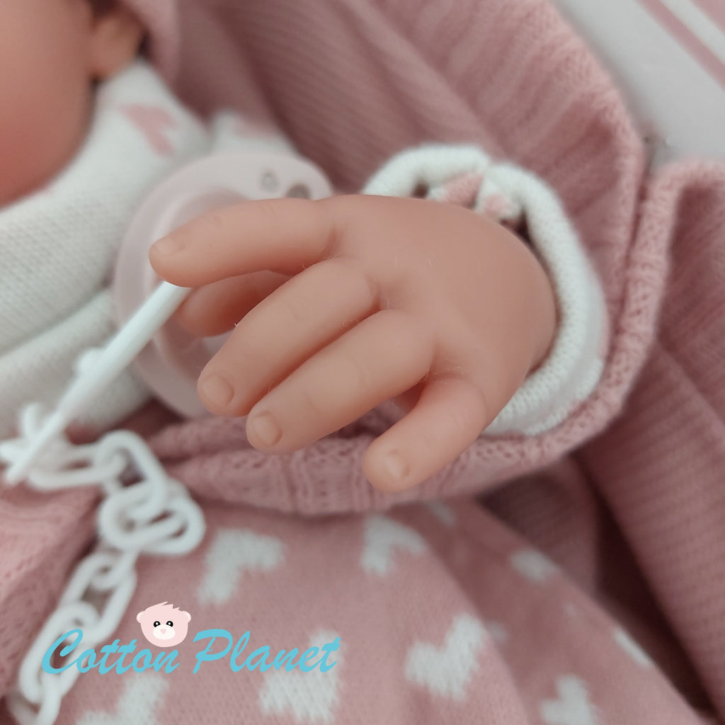 Newborn Doll with Blanket and Romper by Antonio Juan | Cotton Planet