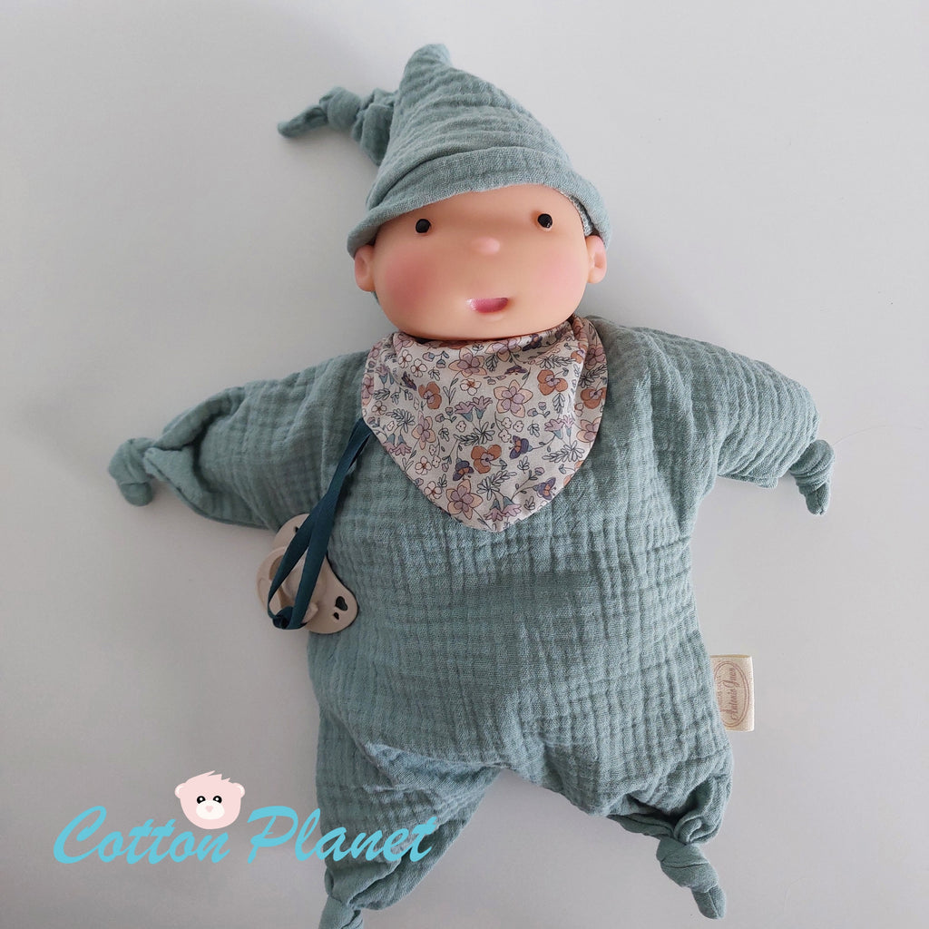 Organic Cloth Doll in Blue by Antonio Juan | Cotton Planet