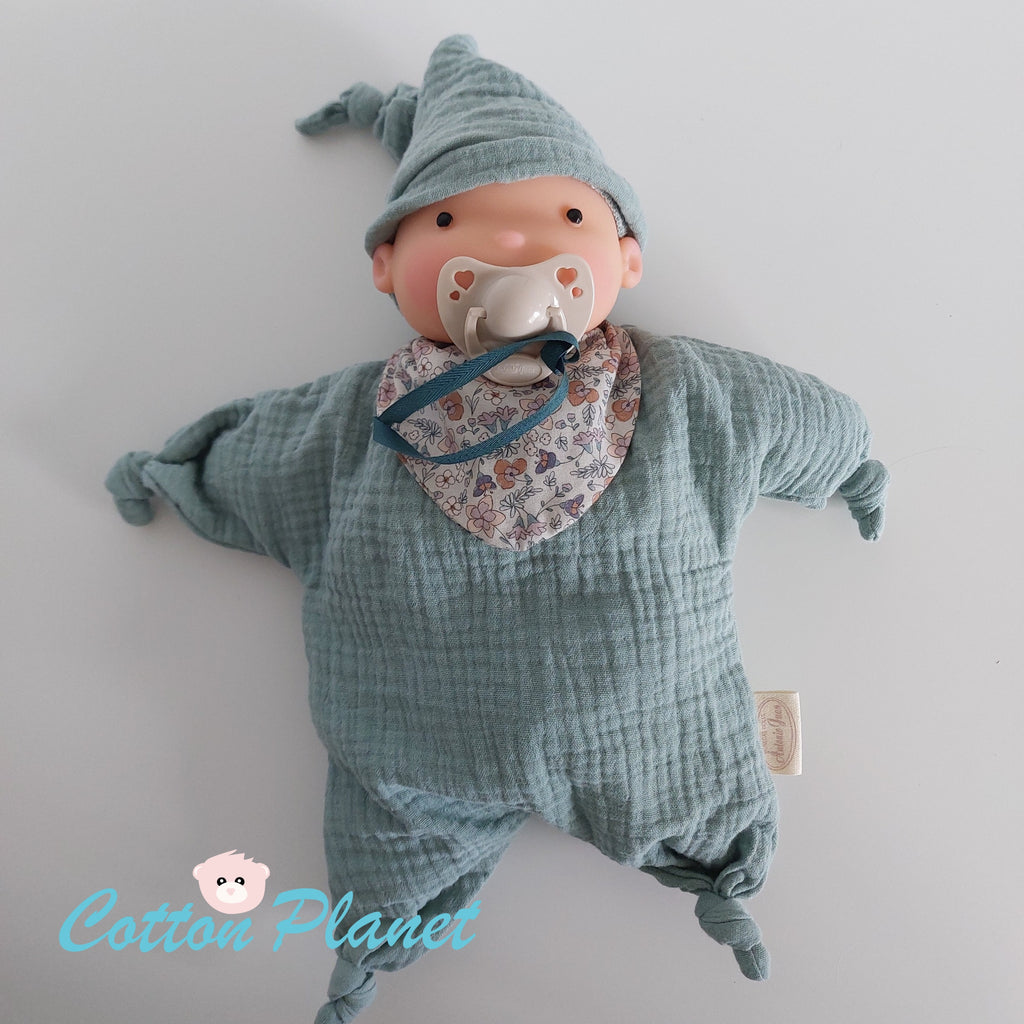 Organic Cloth Doll in Blue by Antonio Juan | Cotton Planet