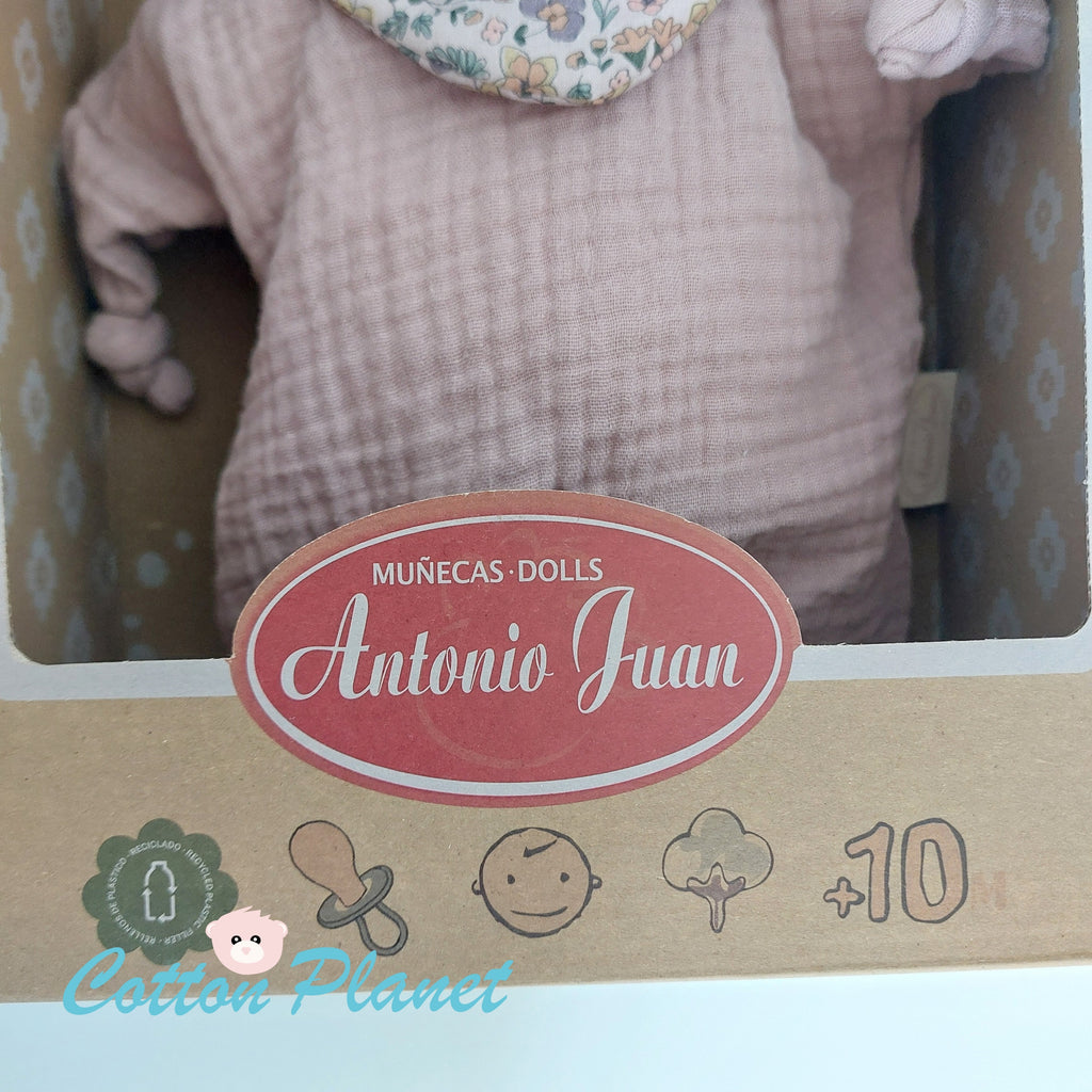 Organic Cloth Doll in Pink by Antonio Juan | Cotton Planet