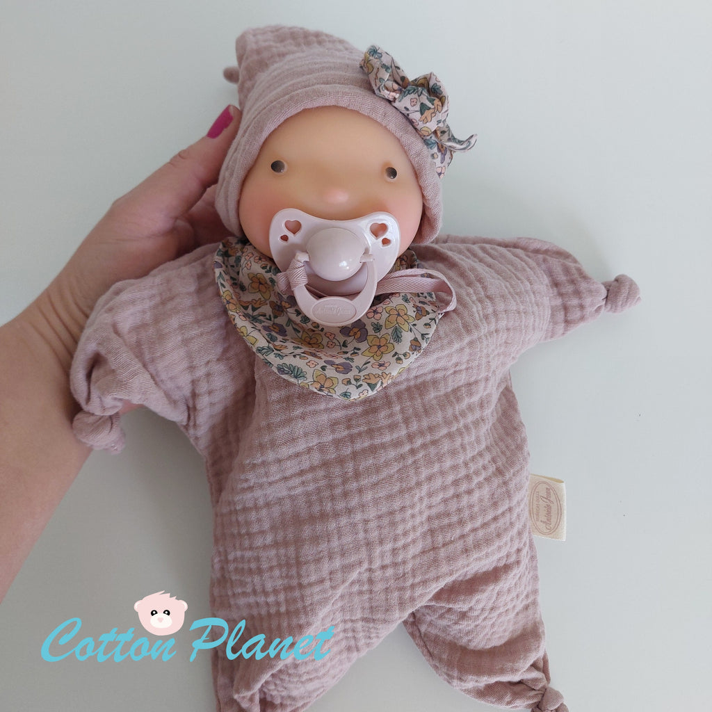 Organic Cloth Doll in Pink by Antonio Juan | Cotton Planet