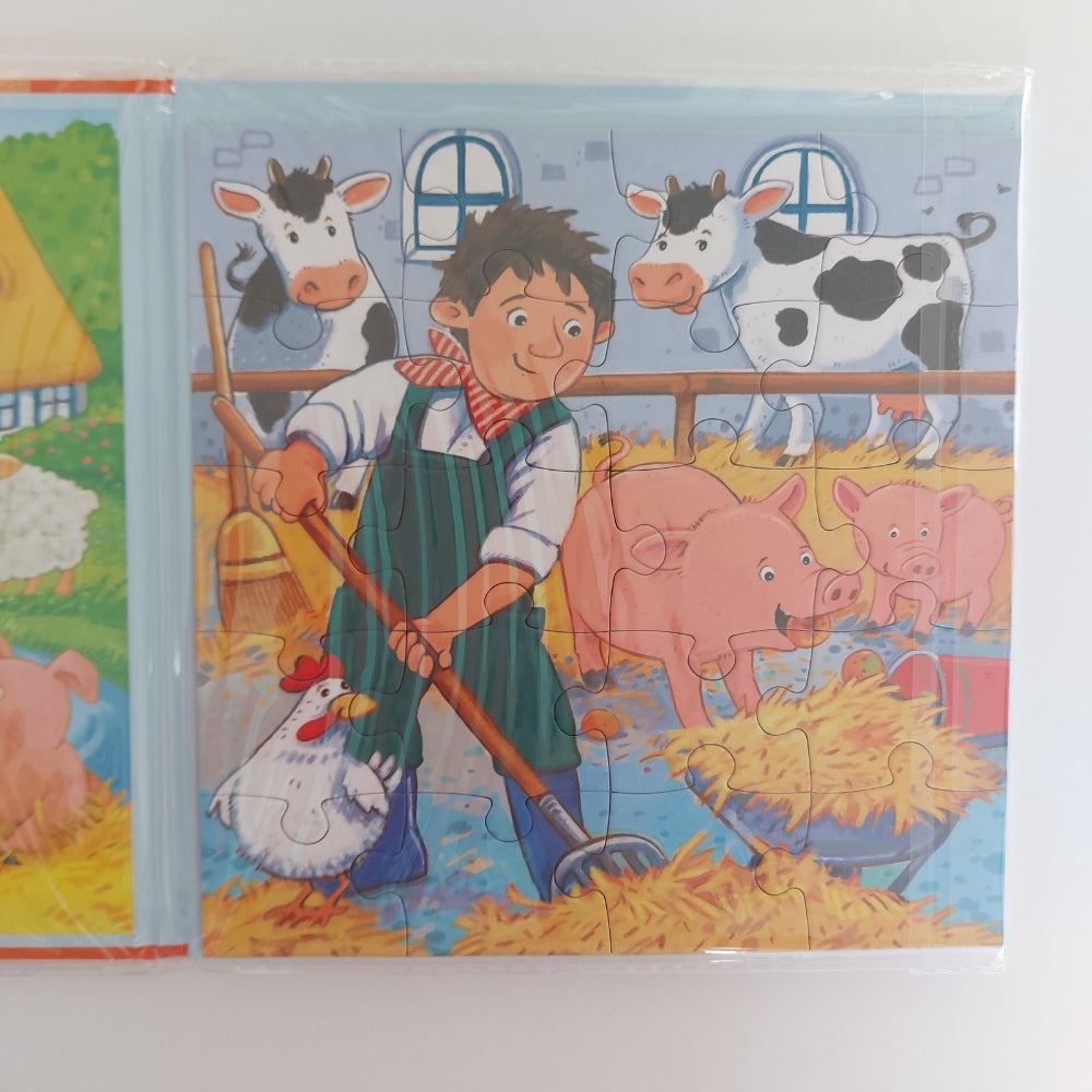 Farm Magnetic Puzzle Book by goki | Cotton Planet