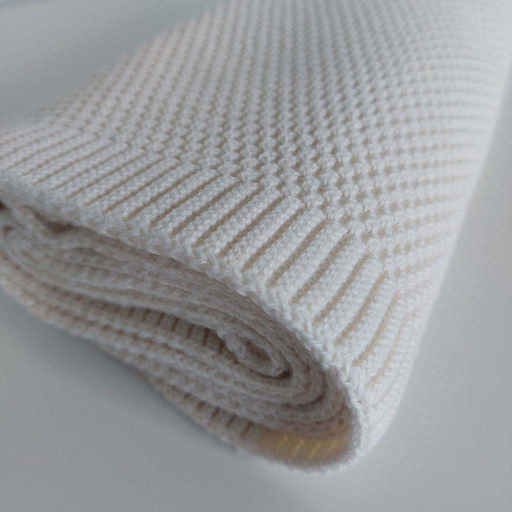 Cotton Classic Knit Blanket
