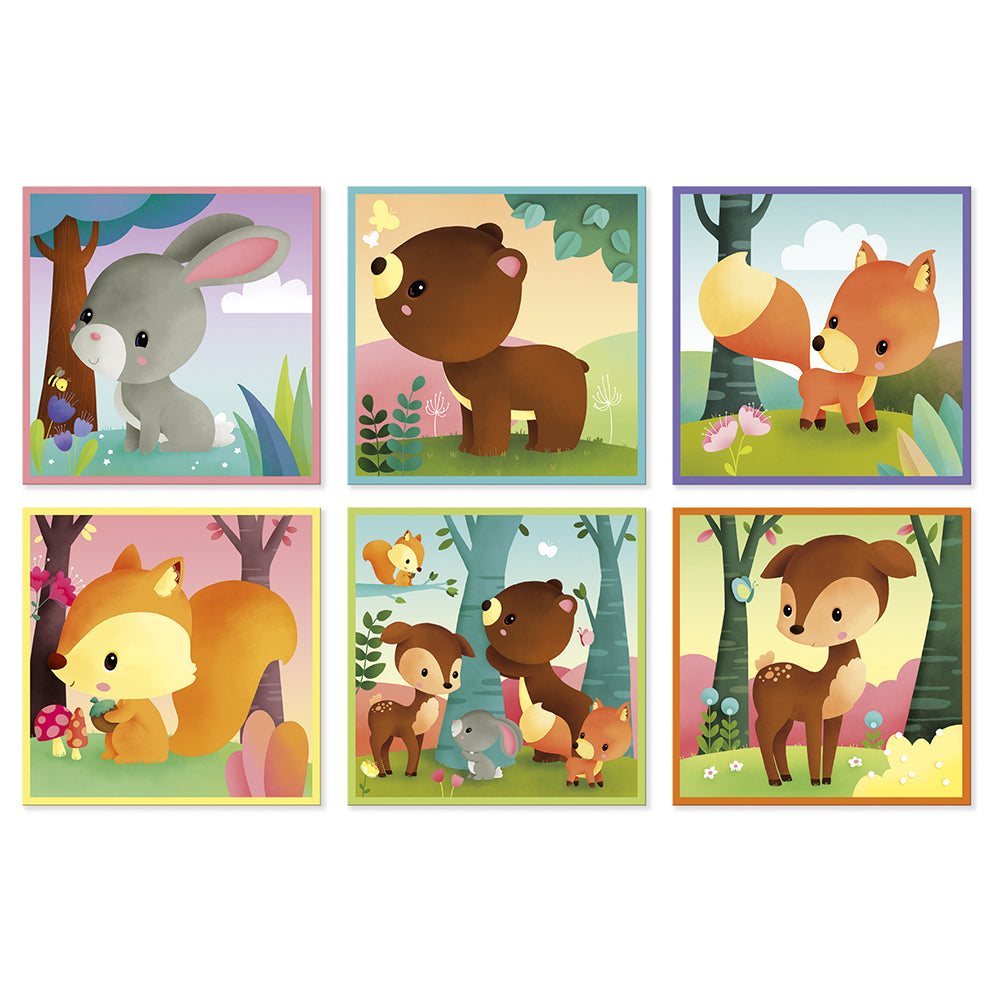 Forest Friends Cube Blocks by Janod | Cotton Planet