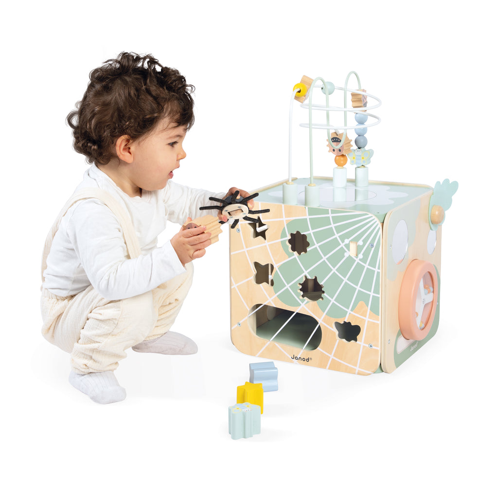 Multi-Activity Cube by Janod | Cotton Planet
