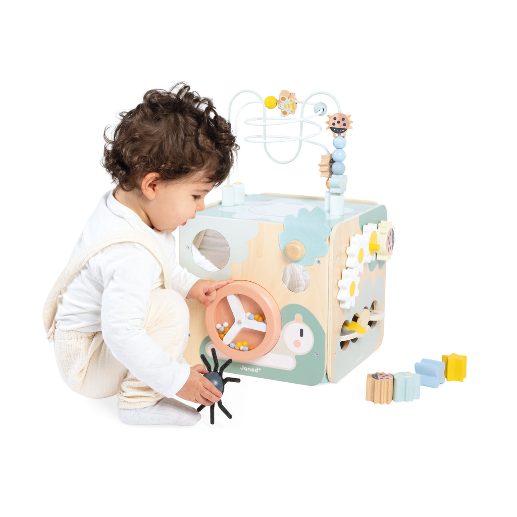 Multi-Activity Cube by Janod | Cotton Planet