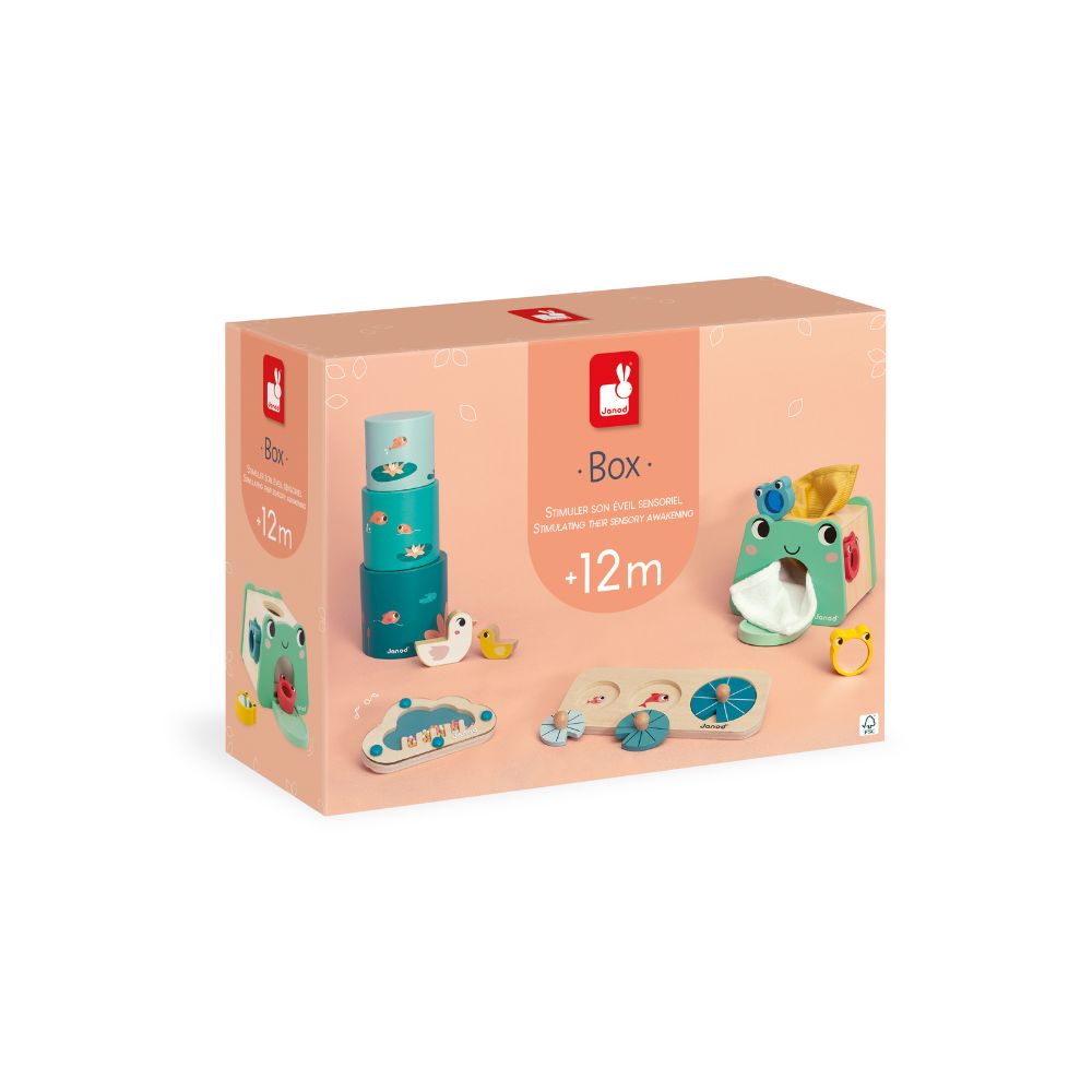 Box of Toys - From 12 Months - Janod Box | Cotton Planet