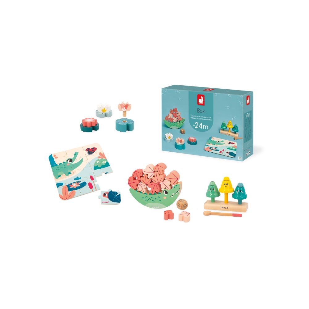 Box of Toys - From 24 Months - Janod Box | Cotton Planet