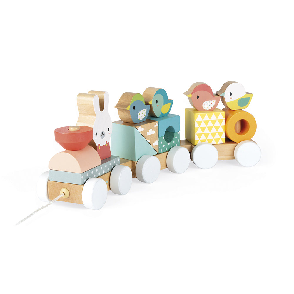 Pure Wooden Train by Janod | Cotton Planet