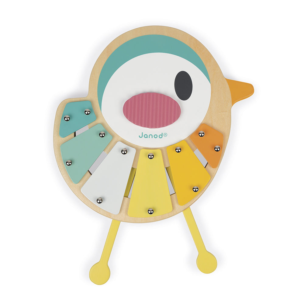 Musical Toy Bird Xylo by Janod | Cotton Planet