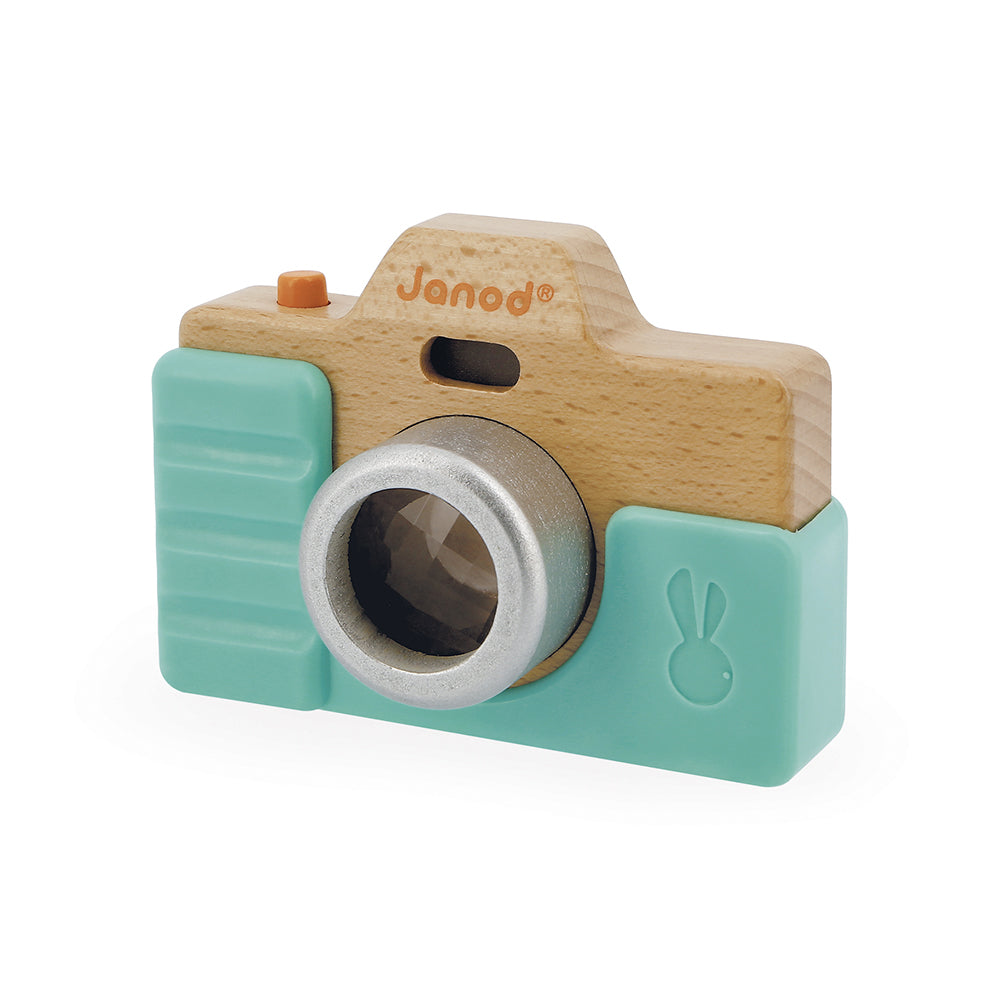 Wooden Camera with Flash by Janod | Cotton Planet