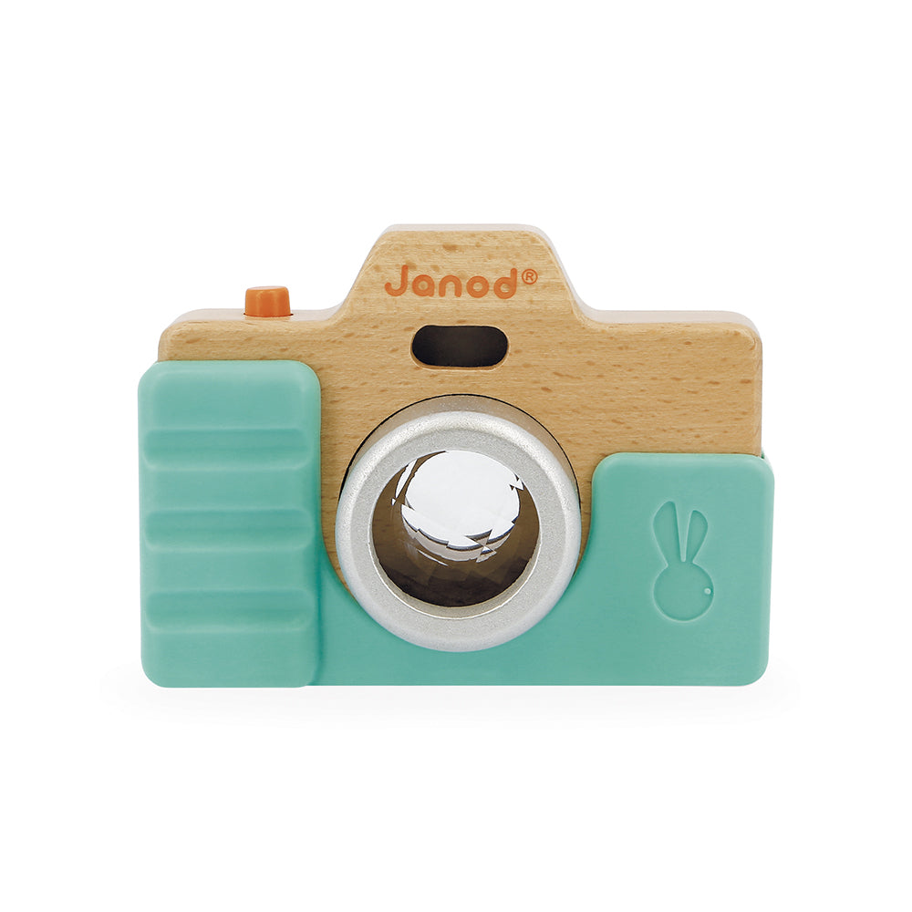 Wooden Camera with Flash by Janod | Cotton Planet