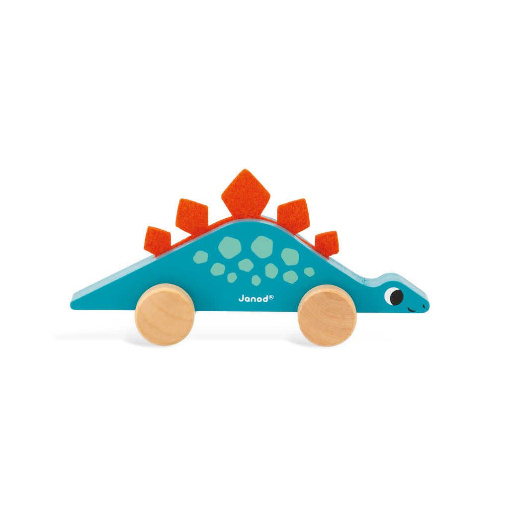 Push Along Dinos Toy by Janod | Cotton Planet