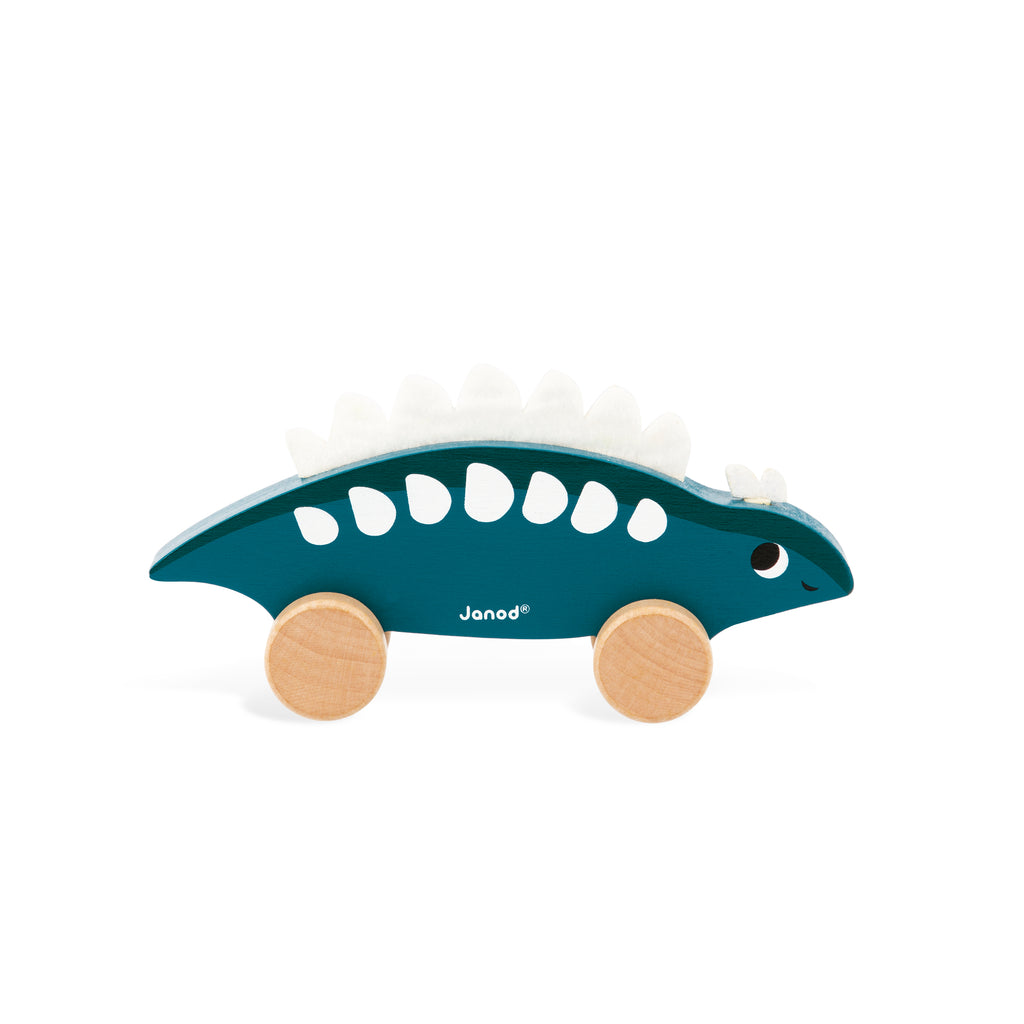 Push Along Dinos Toy by Janod | Cotton Planet