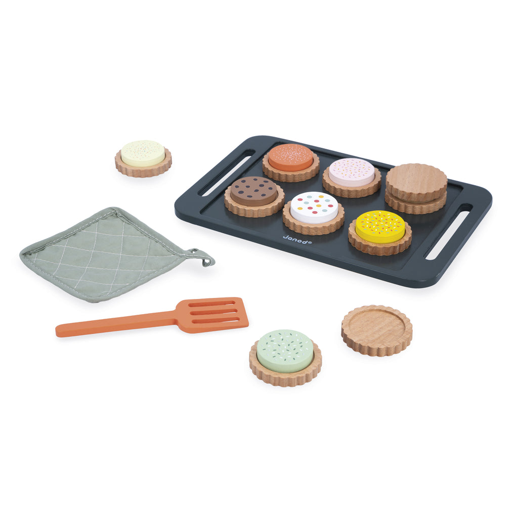 Wooden Cookie Workshop Playset Play Set by Janod | Cotton Planet