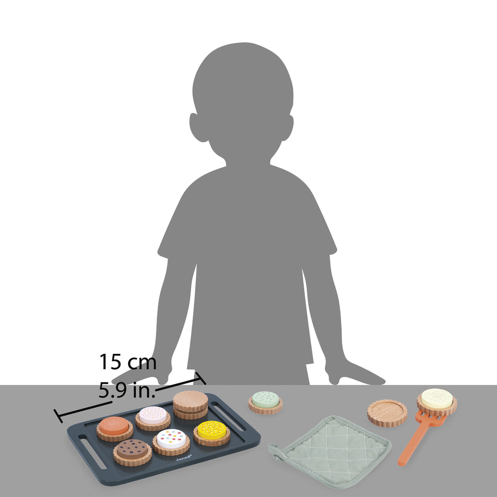 Wooden Cookie Workshop Playset Play Set by Janod | Cotton Planet