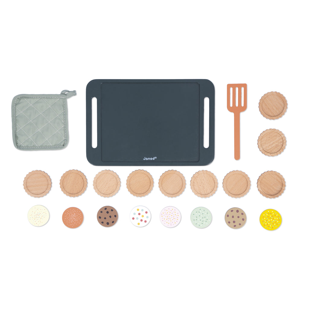Wooden Cookie Workshop Playset Play Set by Janod | Cotton Planet